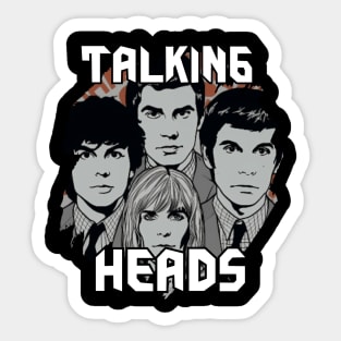 Talking Heads Sticker